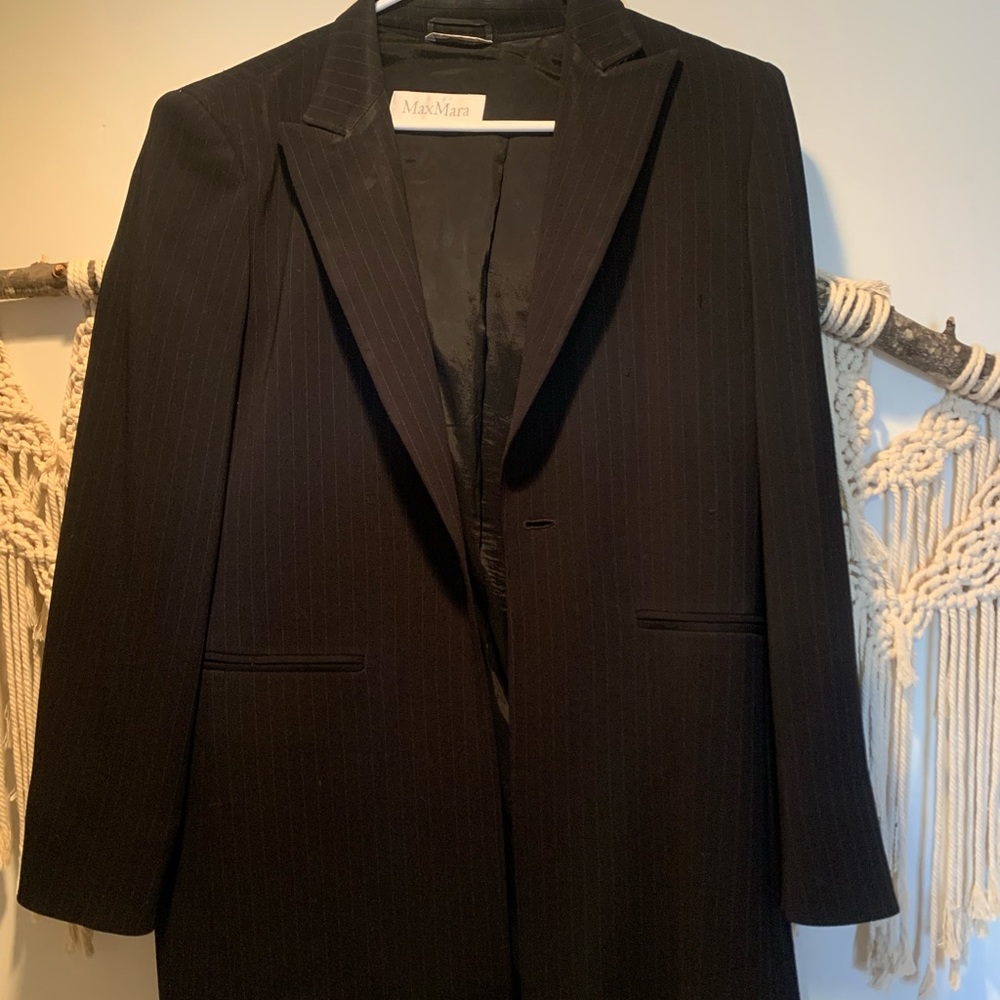 MaxMara longline blazer